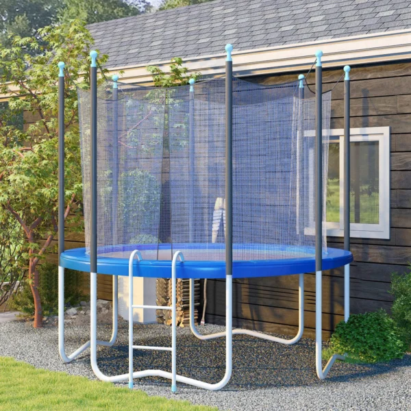 Vervangende Randafdekking Voor Trampoline, Waterdicht, Scheurbestendig, Ø366 Cm, Blauw