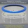Vervangende Randafdekking Voor Trampoline, Waterdicht, Scheurbestendig, Ø366 Cm, Blauw