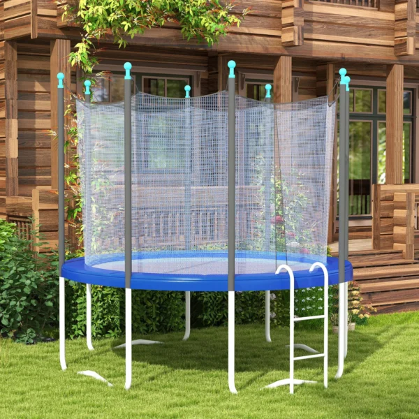 Vervangende Randafdekking Voor Trampoline, Waterdicht, Scheurbestendig, Ø366 Cm, Blauw