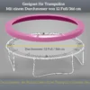 Vervangende Randafdekking Voor Trampoline, Waterdicht, Scheurbestendig, Ø366 Cm, Roze