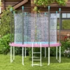 Vervangende Randafdekking Voor Trampoline, Waterdicht, Scheurbestendig, Ø366 Cm, Roze