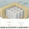 2 zits Bank, Zachte Bekleding, Onderhoudsvriendelijke Hoes, Tot 220 Kg, 117 X 56,5 X 77 Cm, Lichtgroen