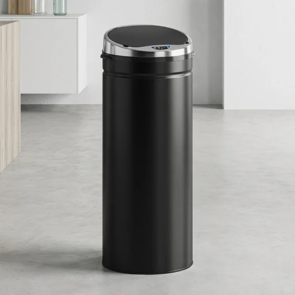 50 L Sensor Vuilnisbak, Automatische Afvalbak, Roestvrij Keukenemmer Met Infraroodsensor, Voor Keuken, Eetkamer