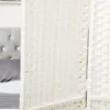 8 delige Kamerverdeler, Opvouwbare Privacy Scherm, Privacy Wand Voor Woonkamer, Slaapkamer, Thuiskantoor, Wit