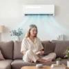 9000 BTU Mini Split Airconditioner & Warmtepomp, WiFi compatibele Inverter Airconditioner Met Installatiekit