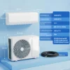 9000 BTU Mini Split Airconditioner & Warmtepomp, WiFi compatibele Inverter Airconditioner Met Installatiekit
