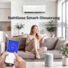 9000 BTU Mini Split Airconditioner & Warmtepomp, WiFi compatibele Inverter Airconditioner Met Installatiekit