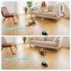 Automatisch/Afstandsbediend Kattenspeelgoed Met Instelbare Snelheid En Aanpasbare Looproutes Zwart