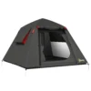 Campingtent Voor 2 Personen 3000mm Waterdicht & Winddicht Koepeltent Met 2 Deuren 2 Gaasramen 2 Zijramen Draagtas