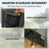 Campingtent Voor 2 Personen 3000mm Waterdicht & Winddicht Koepeltent Met 2 Deuren 2 Gaasramen 2 Zijramen Draagtas