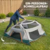 Campingtent Voor 4 6 Personen Stabiel 3000mm Waterdicht Familietent Met Afneembare Bovenste Afdekking UV30+ Bescherming Groen