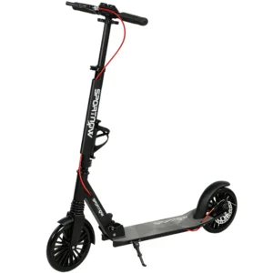 Cityroller Aluminium In Hoogte Verstelbaar & Opvouwbare Scooter Met 200 Mm PU Wielen ABEC 7 Kogellagers Dubbel Remsysteem