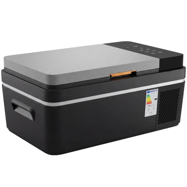 Compressor Koelbox 20L 20℃ 20℃ Elektrische Koelbox Met APP besturing LED lampjes USB aansluiting Batterijbescherming