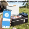 Compressor Koelbox 20L 20℃ 20℃ Elektrische Koelbox Met APP besturing LED lampjes USB aansluiting Batterijbescherming