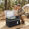 Compressor Koelbox 30L 20℃ 20℃ Elektrische Koelbox Met APP bediening LED verlichting USB aansluiting Batterijbescherming