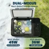 Compressor Koelbox 30L 20℃ 20℃ Elektrische Koelbox Met APP bediening LED verlichting USB aansluiting Batterijbescherming
