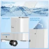 Draagbaar Klimaatapparaat Met 12.000 BTU, 4 in 1 Airconditioner Met WiFi En Spraakbesturing, Koeling, Ontvochtiger, Ventilator, Slaapmodus