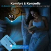 Draagbaar Klimaatapparaat Met 12.000 BTU, 4 in 1 Airconditioner Met WiFi En Spraakbesturing, Koeling, Ontvochtiger, Ventilator, Slaapmodus