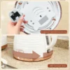 Elektrische Waterkoker, 1,7L, 2,2kW, Snelkookfunctie Met Afneembaar Wasbaar Anti Kalk Filter