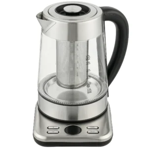 Elektrische Waterkoker, 1,7L Snelkokende 2200W Waterkoker Met UK Strix Thermostaat, Theezeef, Warmhoudfunctie