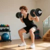 Halterset 2 in 1 Korte Halters Lange Halters Verstelbaar Tot 20 KG Met Antislip Handvat Voor Krachttraining Thuis Grijs