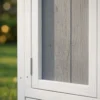 Houten Kippenhok Met Afsluitbare Deur, Legnest, Waterdicht PET dak Voor 3 4 Kippen, 145x90x92 Cm Grijs