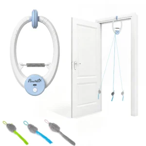 Interactief Kattenspeelgoed USB Oplaadbare Deurhangende Springende Muis Voor Katten, 24,1 X 13,8 X 6,6 Cm Wit