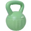 Kettlebell Kogelgewicht 6 Kg Gewicht Halter Gevuld Met Zand Voor Beginners Thuis Krachttraining 17 X 17 X 23 Cm Groen