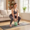 Kettlebell Kogelgewicht 6 Kg Gewicht Halter Gevuld Met Zand Voor Beginners Thuis Krachttraining 17 X 17 X 23 Cm Groen