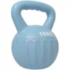 Kettlebell Kogelgewicht 6 Kg Gewicht Halter Gevuld Met Zand Voor Beginners Thuis Krachttraining 21 X 21 X 27 Cm Blauw