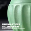 Kettlebell Kogelgewicht 6 Kg Met Zand Gevulde Gewichtshandvat Voor Beginners Thuis Krachttraining 21 X 21 X 27 Cm Groen