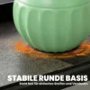 Kettlebell Kogelgewicht 6 Kg Met Zand Gevulde Gewichtshandvat Voor Beginners Thuis Krachttraining 21 X 21 X 27 Cm Groen