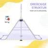 Kinderturnbar Met Ringen, In Hoogte Verstelbaar, Opvouwbaar, Antislip, Stalen Frame, 148x105x88 128 Cm, Roze