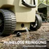 Koelbox 70L Grote Passieve Thermobox Tot 72 Uur Koeling, Met PU Volledige Schuimisolatie Wielen Afvoerventiel Handvat