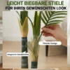 Kunstmatige Palm 150cm Kunstpalm Met 16 Palmbladeren Grote Kunstplant In Pot Voor Woonkamer Balkon Decoratie Groen