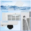 Mobiel Klimaatapparaat 9000 BTU, 4 in 1 Mobiele Airconditioning Met Koeling, 40 L/dag Ontvochtiger, Ventilator, Slaapmodus