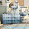 Opbergdoos Voor Kinderen, Kinderopbergdoos, 9 Lades, Blauw