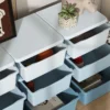 Opbergdoos Voor Kinderen, Kinderopbergdoos, 9 Lades, Blauw
