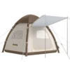 Opblaasbare Tent 3 Personen Snelle Opbouw Outdoor Camping Tent Met Luchtpomp Meshraam Afneembaar Dak