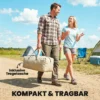 Opblaasbare Tent 3 Personen Snelle Opbouw Outdoor Camping Tent Met Luchtpomp Meshraam Afneembaar Dak