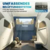Opblaasbare Tent 4 Personen Snelle Opbouw Outdoor Camping Tent Met 2 Slaapkamers Mesh Venster Luifel