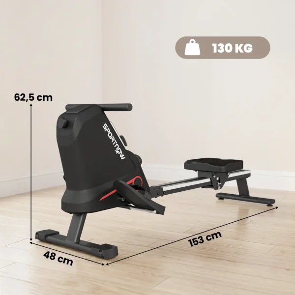 Roeiapparaat Voor Thuis Stil Magnetisch Roeiapparaat Met 16 Weerstandsniveaus Exclusieve APP LCD Display Mobiele Telefoonhouder