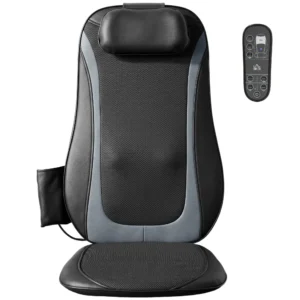 Shiatsu rugmassager Met Warmte, Diepe Massage En 3 traps Zitvibratie, Massageapparaat Voor Rugpijn