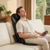 Shiatsu rugmassager Met Warmte, Diepe Massage En 3 traps Zitvibratie, Massageapparaat Voor Rugpijn