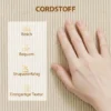 Slaapbank 190x150cm 3 zits Bank Met Slaapfunctie, Kussens, Opbergruimte, Corduroy look Voor Woonkamer, Beige