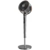 Staande Ventilator Luchtcirculator Ventilator Met 12 Snelheidsniveaus LED display Afstandsbediening 70°+90° Oscillatie Grijs