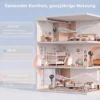 Staande Ventilator Luchtcirculator Ventilator Met 8 Snelheidsniveaus LED display Afstandsbediening Timer 90° Oscillatie Grijs