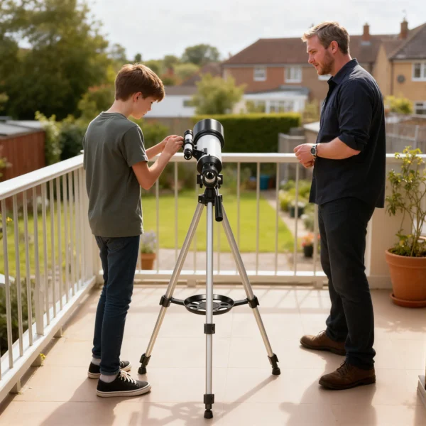 Telescoop Voor Astronomie Beginners Volwassenen 70mm Opening 400mm AZ Montage Astronomische Refractor Met Statief