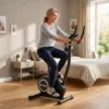 Verstelbare Hometrainer Fiets Met APP, Magnetische Weerstand, LCD Monitor, Hartslagsensoren, Mobiele Telefoonhouder