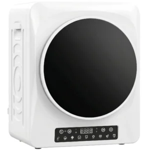 1000 W Compacte Afvoerdroger Met Extra Droog & ECO Modi, Timer En Temperatuurinstellingen, Wit